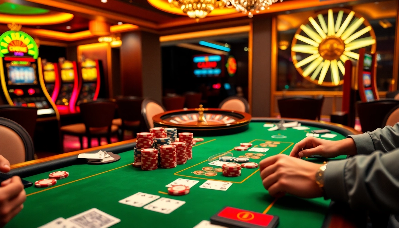 Experience the thrill of high-stakes gaming at 888b.report with glamorous casino visuals.