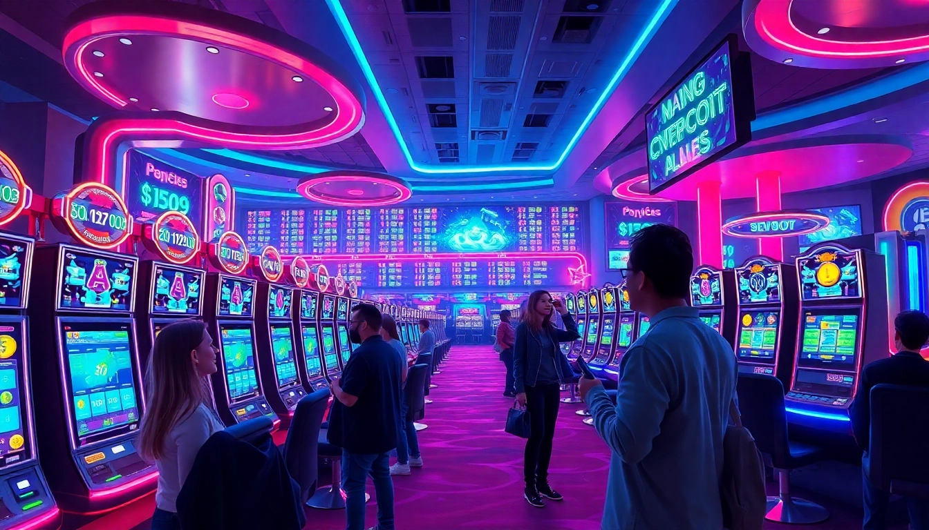 Cliquez pour découvrir le captivant monde du casino crypto avec une ambiance dynamique.