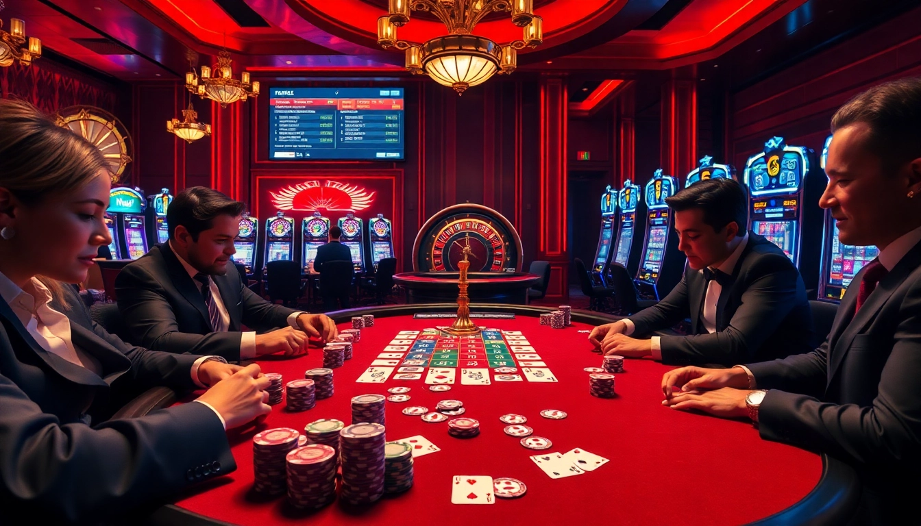 Experience the thrill of gambling at https://789f.spot/ with an exciting poker game and vibrant casino elements.