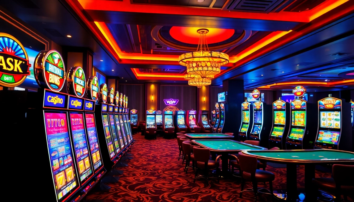 Jouer sur un casino en ligne francais avec une variété de jeux et une ambiance animée.