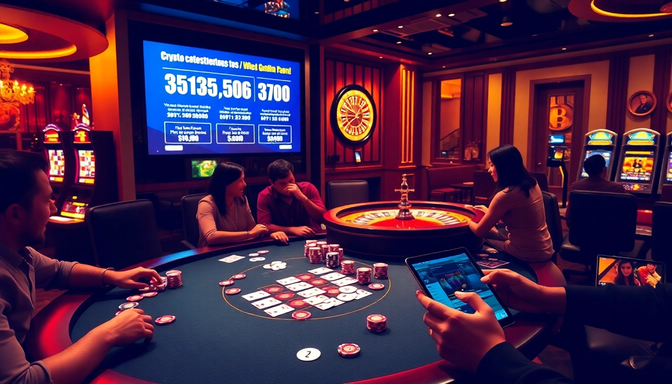 Vivez l'excitation du meilleur casino crypto en France avec des tables de casino dynamiques et des jeux palpitants.
