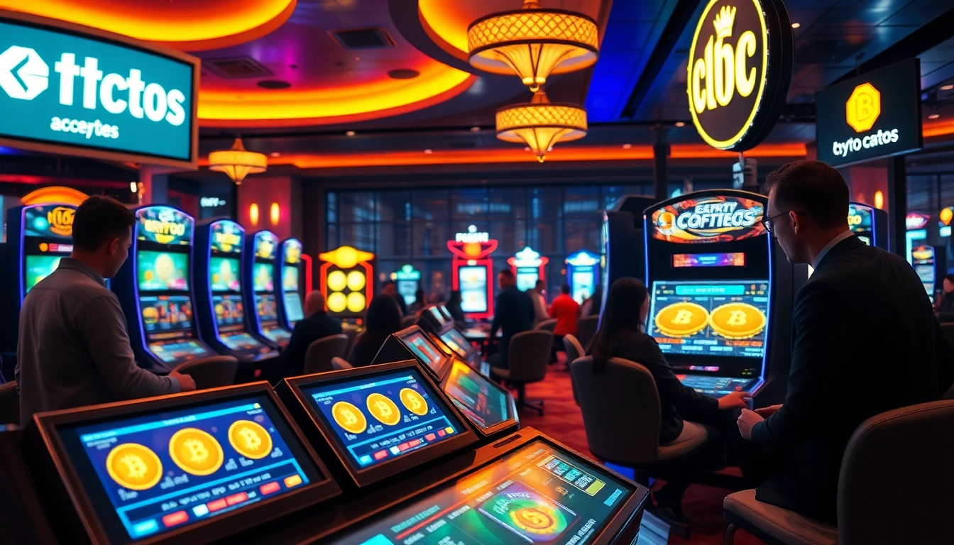 Découvrez les options de casino crypto liste avec des joueurs engagés et des machines modernes.