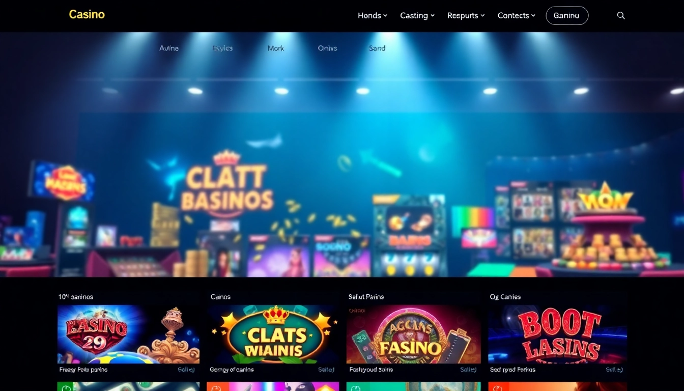 Découvrez le meilleur site casino en ligne belgique avec une interface moderne et variée.
